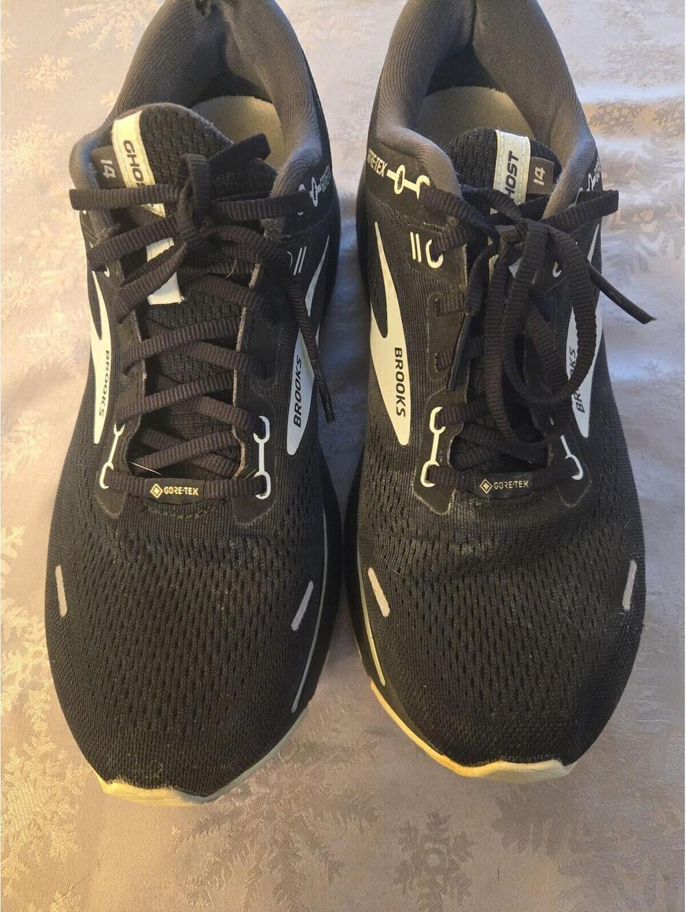 Brooks Ghost 14 GTX Women's Running Shoes Black Gore-Tex Size 12 Medium - Picture 3 of 6